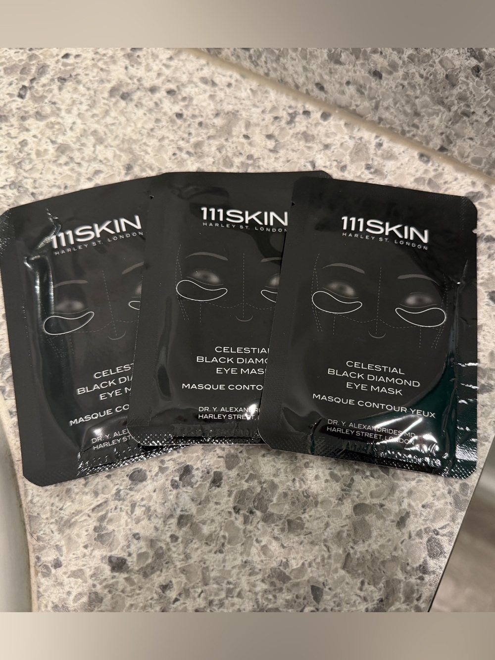 111SKIN Celestial Black Diamond Eye Mask - 3 Pack